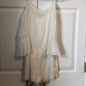 Crotchet cut out romper